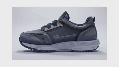 Visualization of heat and moisture building up inside a shoe creating an environment for bacteria and microbes.